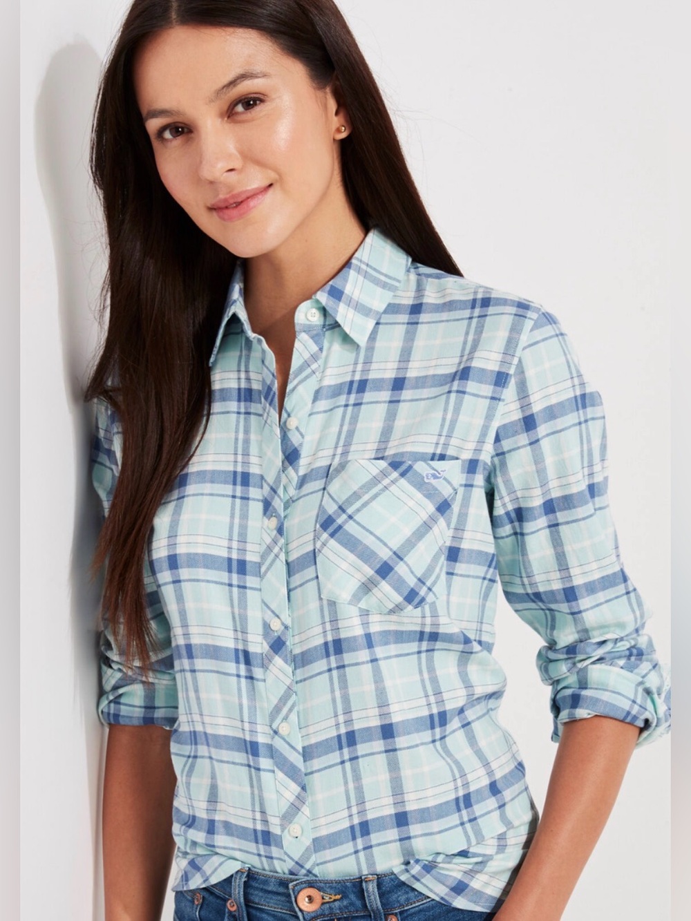 Vineyard Vines Flannel Button-Down Shirt